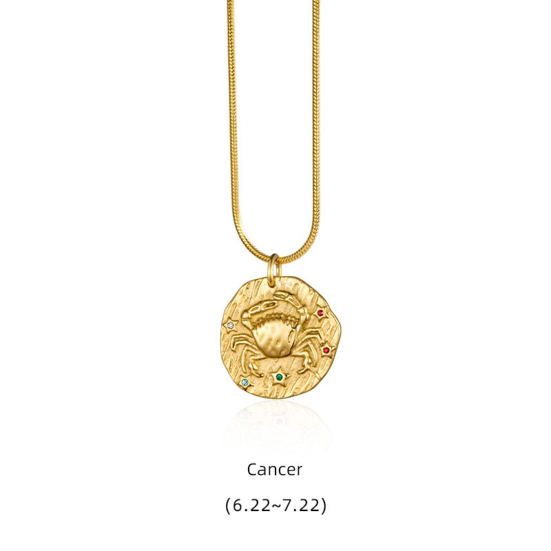 Zodiak Symbol Constellation Necklace